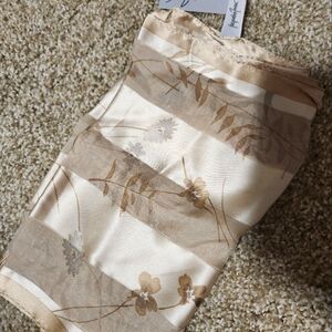 Jacqueline Ferrar Champagne Silk Scarf